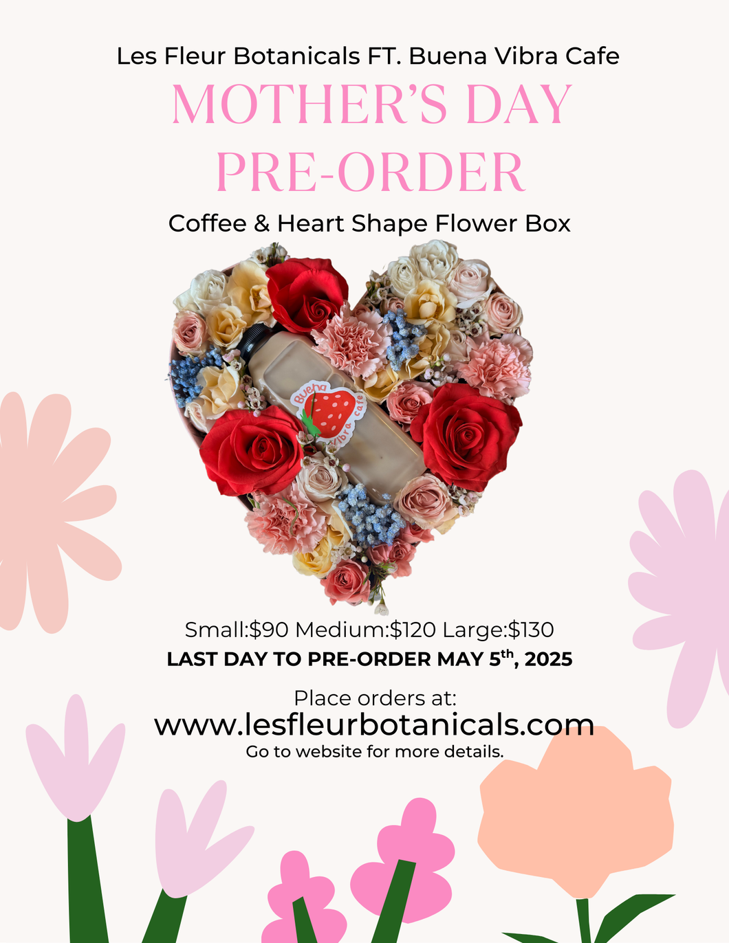 Mother's Day 2025 Flowers and Coffee
